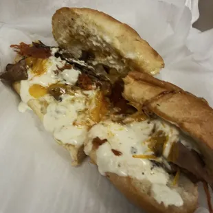 Their new roast beef sandwich. Delicious!