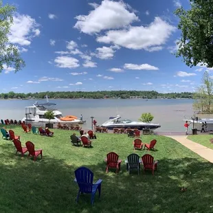 View from the restaurant