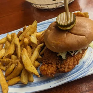 Nashville Hot Catfish Sandwich