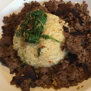 Smashed Avocado Impossible Burger