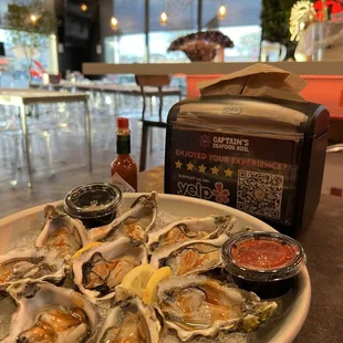 Two dollar oyster Tuesday