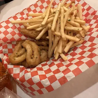 Fried Calamari with Fries