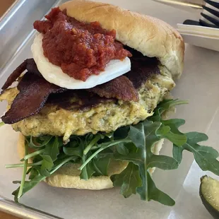 We be jammin crab sandwich