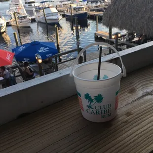 Just having a rum bucket in the sunset by the ocean!!! It&apos;s the life!! Thanks for the memories here&apos;s to you Grandma Barb!!!