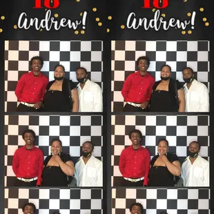 Celebrating Andrew's 18th
