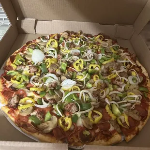 All the Way (6 Items) Pizza