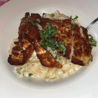 Fettuccine Chicken Alfredo