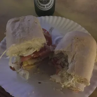 Can&apos;t forget about the Italian Hoagie on the hand rolled bus and meat selection