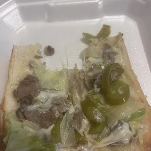 Steak hoagie
