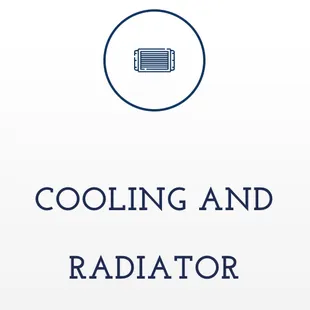 Cooling &amp; Radiator