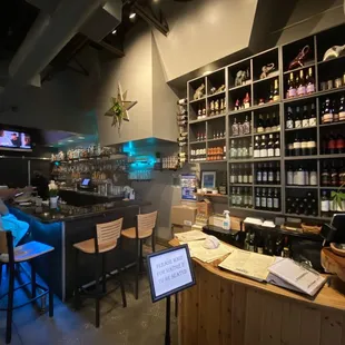 a view of the bar