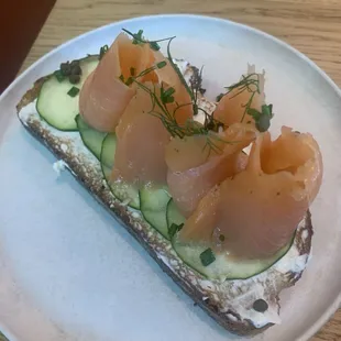 Salmon Toast