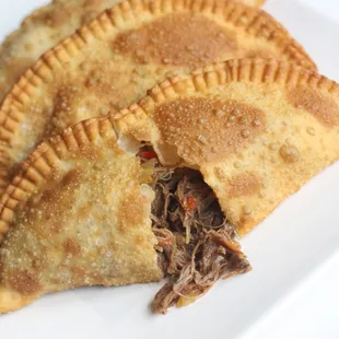 Shredded Beef &amp; Cheese Empanada