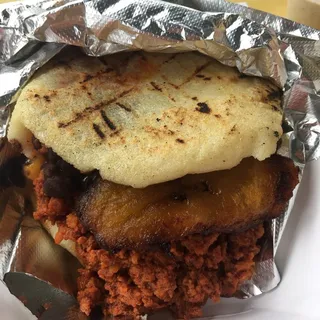 Chorizo Arepa