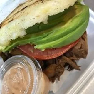 Pork Arepa