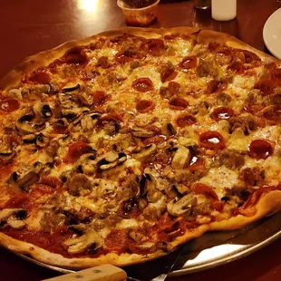 pizza, food