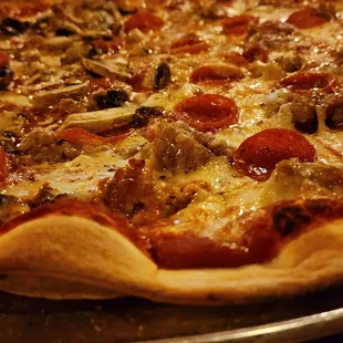pizza, food
