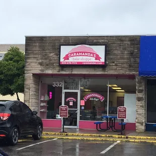 Outside of Caramanda's