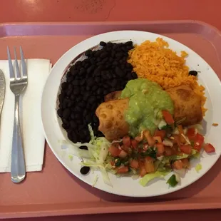 Chicken chimichanga
