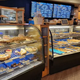 Pies, cookies and fruit salads