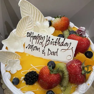 Mango cake