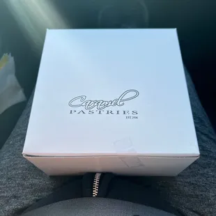 Box of multiple desserts