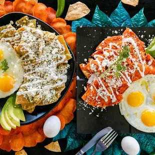 We don't wanna brag but our chilaquiles are amazing.