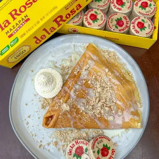Mazapan Crepe