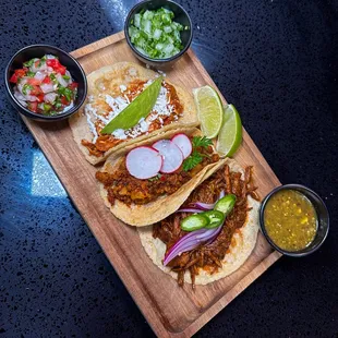 Taco Trio - EVENING MENU