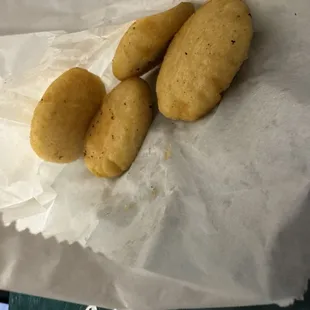 4 Mini Arepas Frita