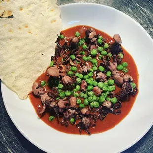 Spaghetti Con Vongole Baby Octopus