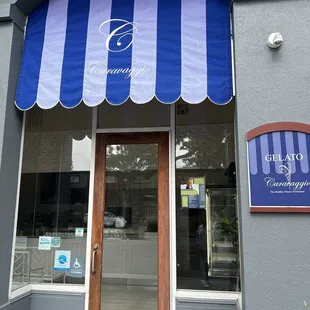 the front entrance