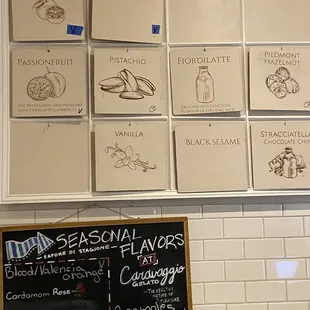 Flavors of the day