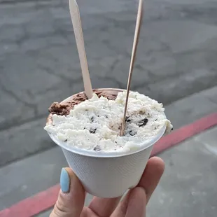 Stracciatella and dark chocolate $4.95