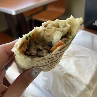 Beef Shawarma Sandwich