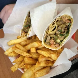 Lamb Shawarma sandwich