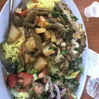 Chicken Shawarma Plate