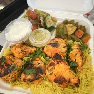 Shish Tawook Plate