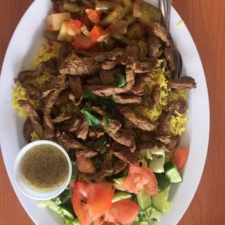 Braised Lamb Shank Plate