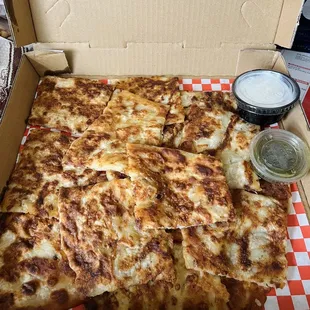 Potato bolani was delicious