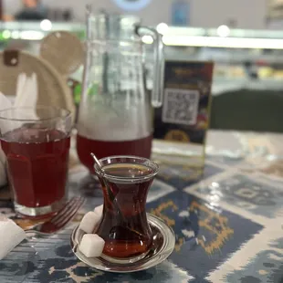 Turkish tea- unlimited refills
