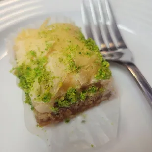 Baklava! 5 stars!***** not to sweet