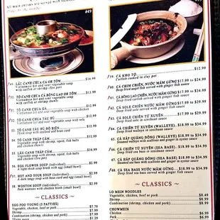 Menu as of Oct 2017 (5/9) - I personally wouldn't recommend this place between the taste, skimping, and sanitation I detailed in my review.