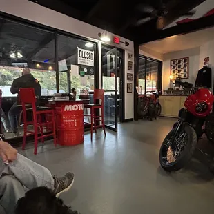 Lots of friendly locals walk over ~