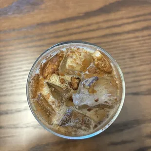 Maple shaken espresso