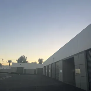 the outside of a building