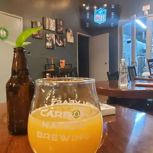 Watching MNF @Carbon Nation