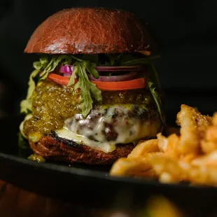 Pistachio burger