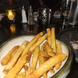 Parmasean truffle fries