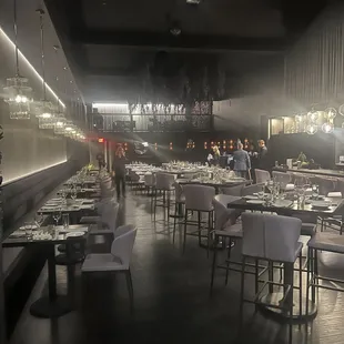 the interior of a restaurant